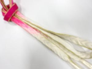 未使用品　正絹　手組帯締め